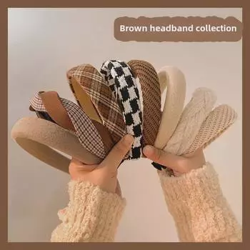 Maillard Women s High Skull Headband - New Autumn/Winter High-Grade Hair Bundle & Face Wash Hairpin 2025