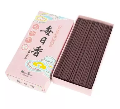 Mainichi Incense Natural Rose Packed 110g Incense Sticks Nippon Kodo Made in Japan Sandalwood Sandalwood Cherry Blossom Scented Wood Low Smoke Approx.