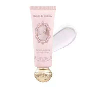 Maison de MilleFee Воздушный крем для рук с цветочным рисунком 30 г Текстура Увлажняющий подарок Maison de MilleFee (01 Сад) Суфле Нелипкое