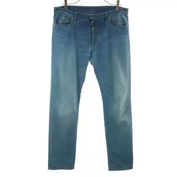 Maison Martin Margiela сделано в Италии узкие джинсы из денима 48 выбеленные джинсы мужские б/у