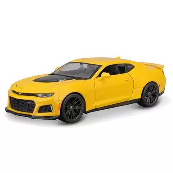 Maisto 1/24 chevrolet camaro ZL1 2017 желтый мини-автомобиль литой автомобиль готовый продукт 31512 YL