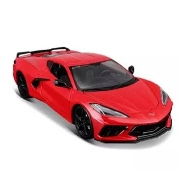Maisto 2020 Chevrolet Corvette C8 Maisto Chevrolet Corvette Race Sports Car Diecast Car Diecast Model Mini Car 1/18 красный
