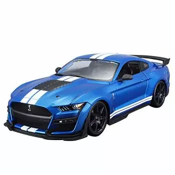 Maisto 2020 Ford Mustang Shelby GT500 Maisto 2020 Ford Mustang Shelby GT500 Гоночный спортивный автомобиль Литой автомобиль Литая модель Мини-автомобиль 1/18 1/18