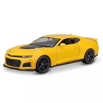Maisto Chevrolet Camaro ZL1 2017 желтый мини-автомобиль литой автомобиль полный продукт 31512 YL 1/24 жёлтый