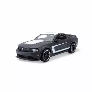 Maisto Ford Mustang Boss 302 черный мини-автомобиль литой автомобиль полный продукт 31269 BK 1/24