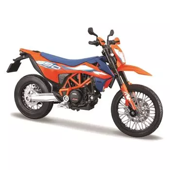 Maisto KTM 690 SMC R 2023 Мини-автомобиль Литой автомобиль Велосипед Мотоцикл Готовый продукт 23094 1/12