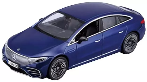 Maisto Mercedes Benz EQS Blue Готовый продукт 1/27