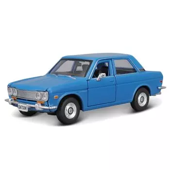Maisto Nissan 1971 Datsun 510 Blue Mini Car Diecast Car Complete Product 31518 BU 1/24 синий