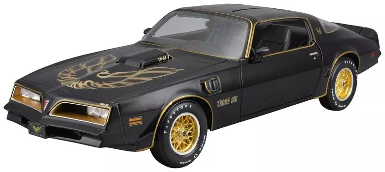 Maisto Pontiac Firebird Trans Am 1978 Готовый продукт 1/18 Черный/Золотой