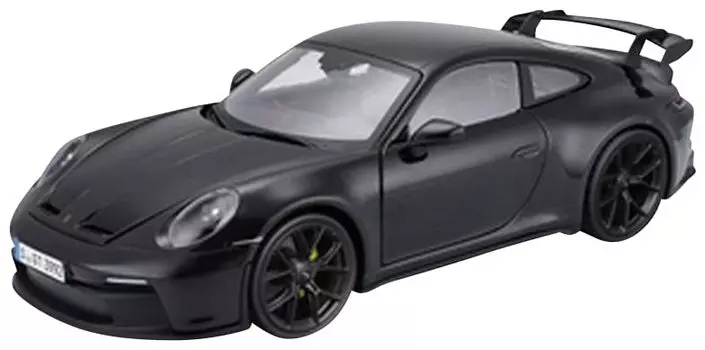 Maisto Porsche 911 GT3 2022 Черный Готовый Продукт 1/18 чёрный