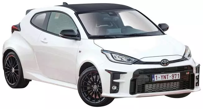 Maisto Toyota GR Yaris 2021 Белый Готовый продукт 1/24
