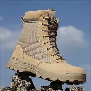 MAITA Sexysexy Удобные мужские зимние теплые пустынные ботинки 46 чёрный