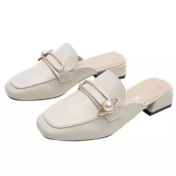 MAITA женские летние модные удобные и крутые сандалии и тапочки для вечеринок, темпераментная верхняя одежда 39 миндальный