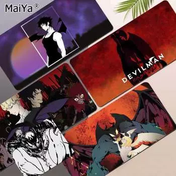 MaiYa Devilman Crybaby крутые офисные мыши, геймерский мягкий коврик для мыши, размер для клавиатуры, коврик для мыши, подарок парню Not Lock Edge18x22cm