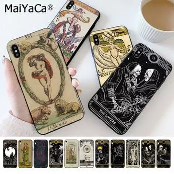 MaiYaCa Le Tarot Egyptien de Dusserre Art Customer, высококачественный чехол для телефона для iphone 12 11pro max 8 7 66S Plus X XS MAX 5 SE XR iphone 6 6s
