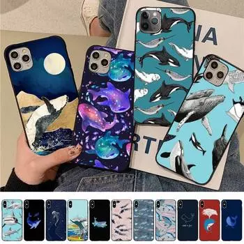 MaiYaCa Ocean Big Fish Whale Phone Case for iPhone 11 12 13 mini pro XS MAX 8 7 6 6S Plus X 5S SE 2020 XR case iphone 5 5s SE
