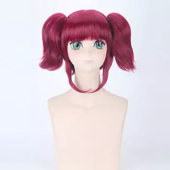 Мэй Рин Униформа Чёрного дворецкого Косплей Одежда Горничная Фартук Платье Костюм для косплея Наряд Wig Only,50cm/19.69in