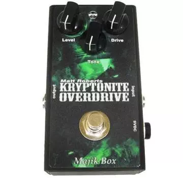 Majik Box Magic Box Kryptonite OD Kryptonite Overdrive Guitar Effector Product
