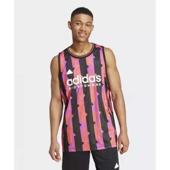 Майка ADIDAS T RO Черный Фиолетовый IX1341 M