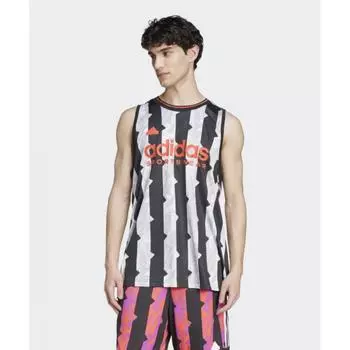 Майка ADIDAS T RO Черный Серый IW3572 M