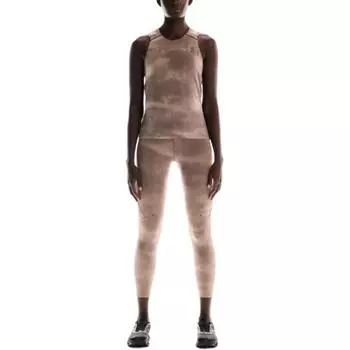 Майка для тренировок AOP Мягкая Удобная Повседневная Универсальная Приятная к коже Без рукавов Женские топы Графитово-серый Черный 1WF10432986 M