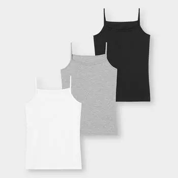 Майка GU by Uniqlo 3P 00 WHITE/S