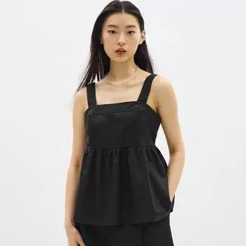 Майка GU by Uniqlo из смесового льна+E