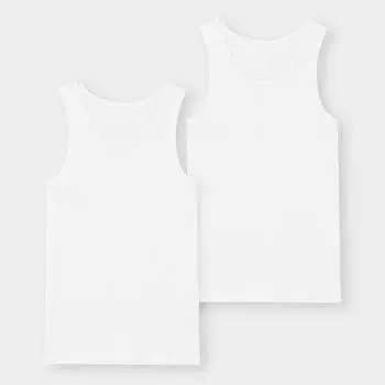 Майка GU by Uniqlo с внутренней ребристостью 2P