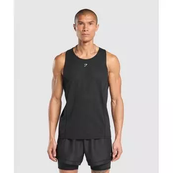Майка Gymshark Running Black A7a1a Bb2j S