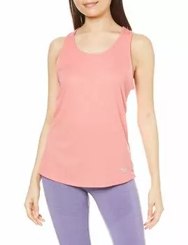 Майка Mizuno Dry Aeroflow для бега по стадиону и пересеченной местности, очень легкая, размер L, женская и одежда, дышащая, влагоотводящая, быстросохнущая, розовая, (J2MA1320)