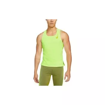 Майка Nike AeroSwift для бега Slim-Fit, мужские топы, флуоресцентно-желтый CJ7836-702 S