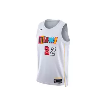 Джерси Nike NBA Miami Heat Джимми Батлер City Edition Swingman Белый Унисекс Уличная одежда DO9599-100 XXL