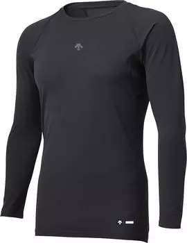 Майка с длинным рукавом Junior Round DB5SUD20J для мальчиков, цвет черный 150 [DESCENTE] чёрный