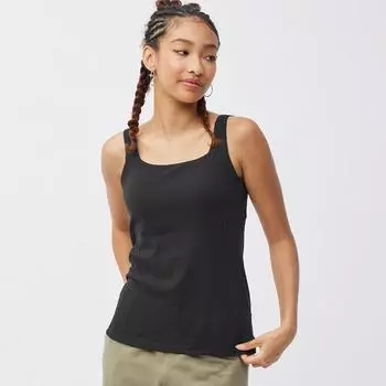 Майка с квадратным вырезом и бюстгальтером GU by Uniqlo