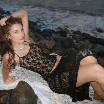 Майка-топ с сетчатым цветком без рукавов, укороченный мини-топ, прозрачная кружевная майка, уличная одежда, пляж L белый