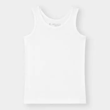 Майка унисекс из сухого хлопка GU by Uniqlo KIDS 01 OFF WHITE/100cm