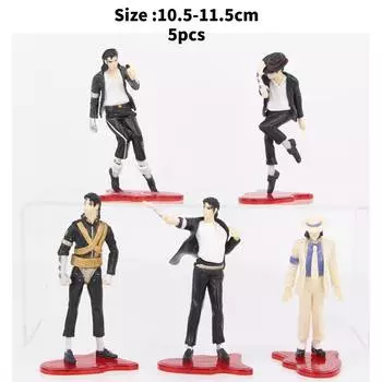 Майкл Джексон Мода Простой Набор Игрушка Модель Стиль Украшение