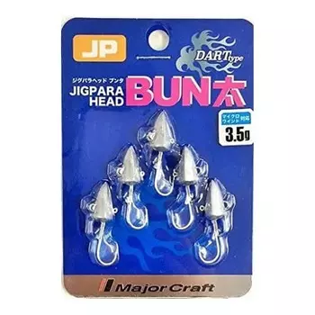 Major Craft Jig Para Head Bunta Dart Type JPBU-DART 3.5g