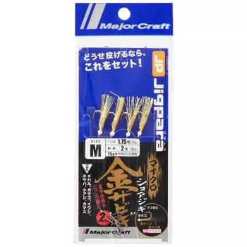 Major Craft Jig Para Micro Shore Jigi Sabiki Gold Type JPSM-SABIKI/gold L