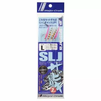 Major Craft Jig Para Super Light Jigging SABIKI Rubber Tie Тип L Размер JPSLJ-RUBBER/L