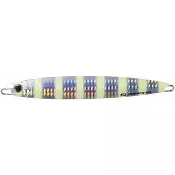 Major Craft Lure Metal Jig Jigpara Vertical Short #07 Zebra Glow JPV-180