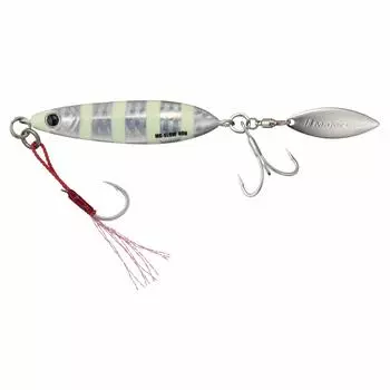 Major Craft Metal Jig Maki Jig Slow 40 г Зебра Glow Lure #7