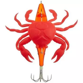 Major Craft Octopus Lure Puripuri Octopus Club 1 Красная креветка (Ночь светящаяся) Красный осьминог-червь Keimura (Модель 2022 года)