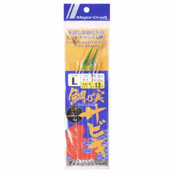 Major Craft Tainomi Sabiki Tairaba 120mm Needle: Chinu Douchi #4 TM-SABIKI 120/L