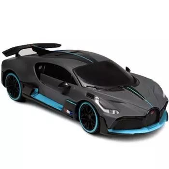 Мэйто Мото Звук 1:24 игрушки Bugatti Divo Sound Motor, светло-серая корейская игрушка