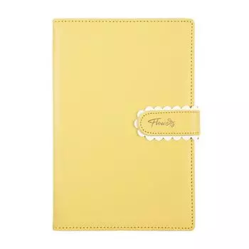 Макарон цветной студенческий блокнот с пряжкой руководство модный кожаный блокнот канцелярские принадлежности фиолетовый