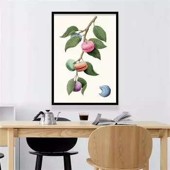 Макарон печать плакатов креативное кухонное растение картина маслом на стену 21cm30cm NoFrame