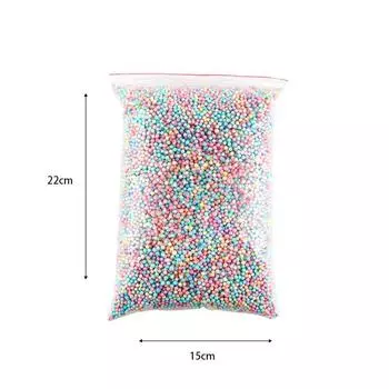 Макарон Пенопластовый Мяч Упругий Пузырьковый Мяч Романтический Декор для Вечеринки Свадьба 4-6mm