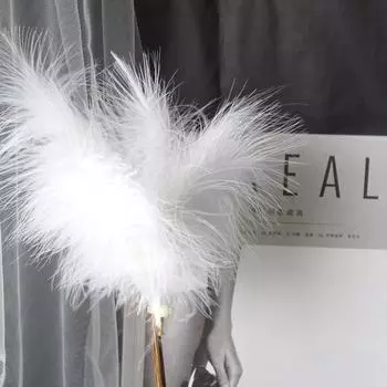 Макарон Перья Цветные Турция Полный Бархат Мечта Сетка Аксессуары Для Волос DIY Материал Ручной Работы Цветочный Луч Сценическое Свадебное Украшение 10pcs