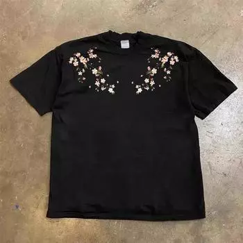 Make Money for Charity 260G Heavy Weight Pure Cotton! Trendy Summer T-Shirt Tops Classy Short Sleeve T-Shirt Men s Black XL [260g Heavy weight pure cotton]]